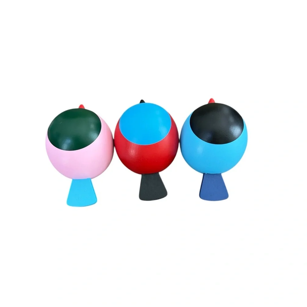 Ikea VINTERFINT Decoration, bird mixed colors, solid wood, 2 ¼
